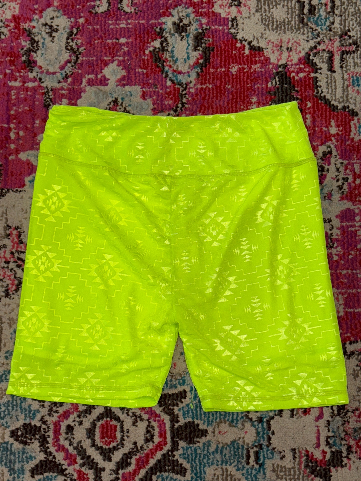HIGHLIGHTER BIKER SHORTS