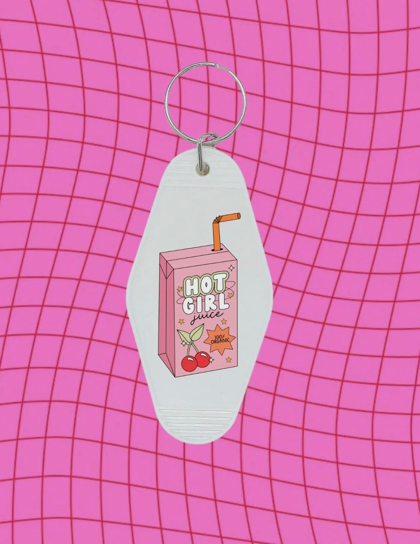 HOT GIRL JUICE KEYCHAIN
