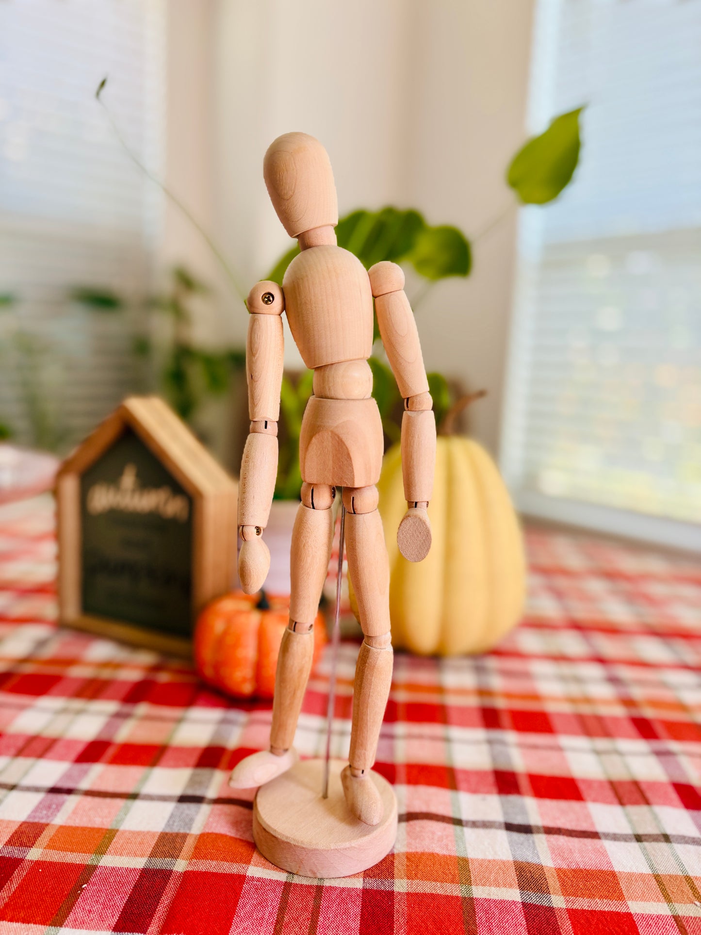 Wooden Mannequin Decor
