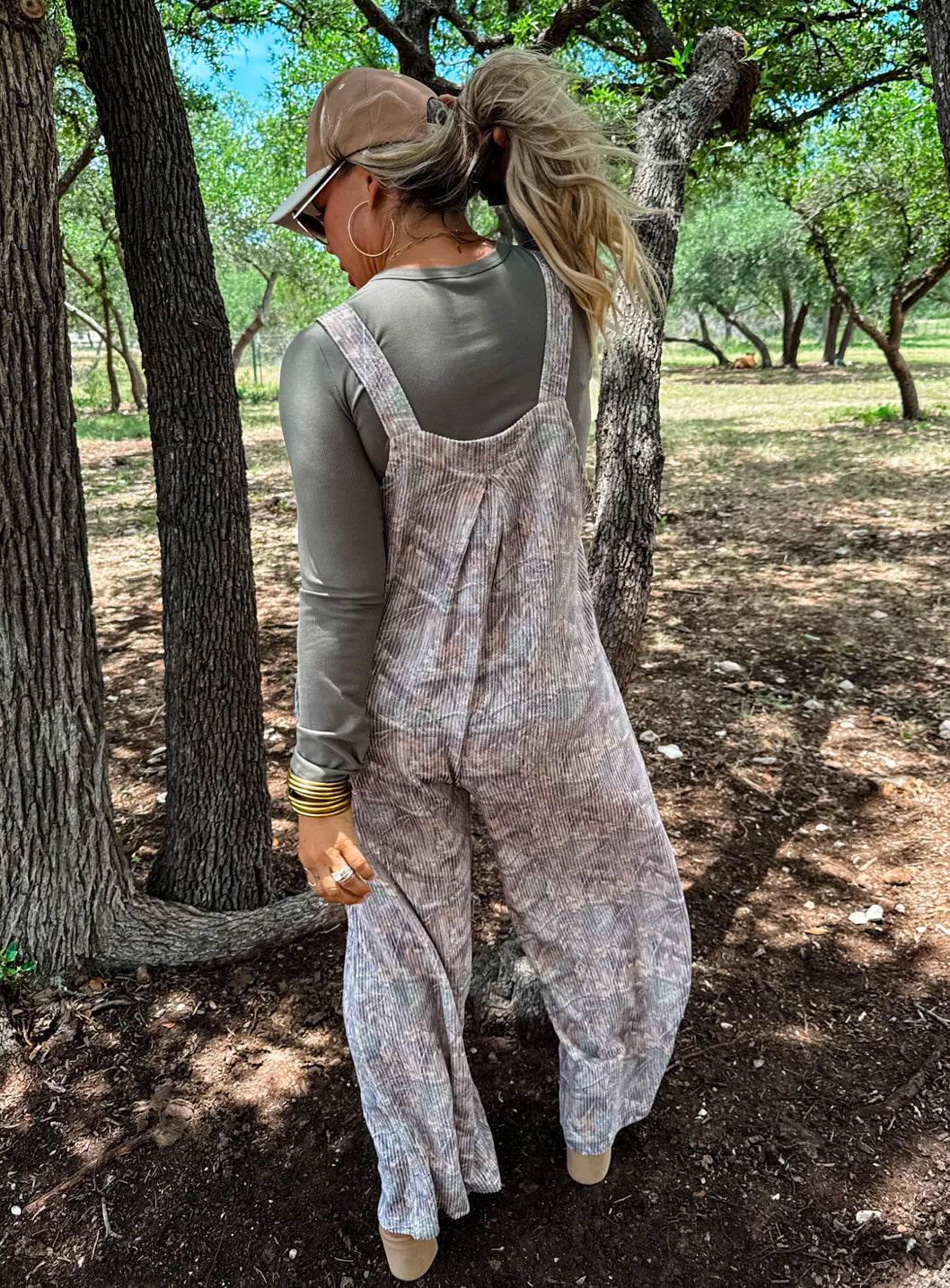 {DIBS}- CASSIDY CAMO OVERALLS