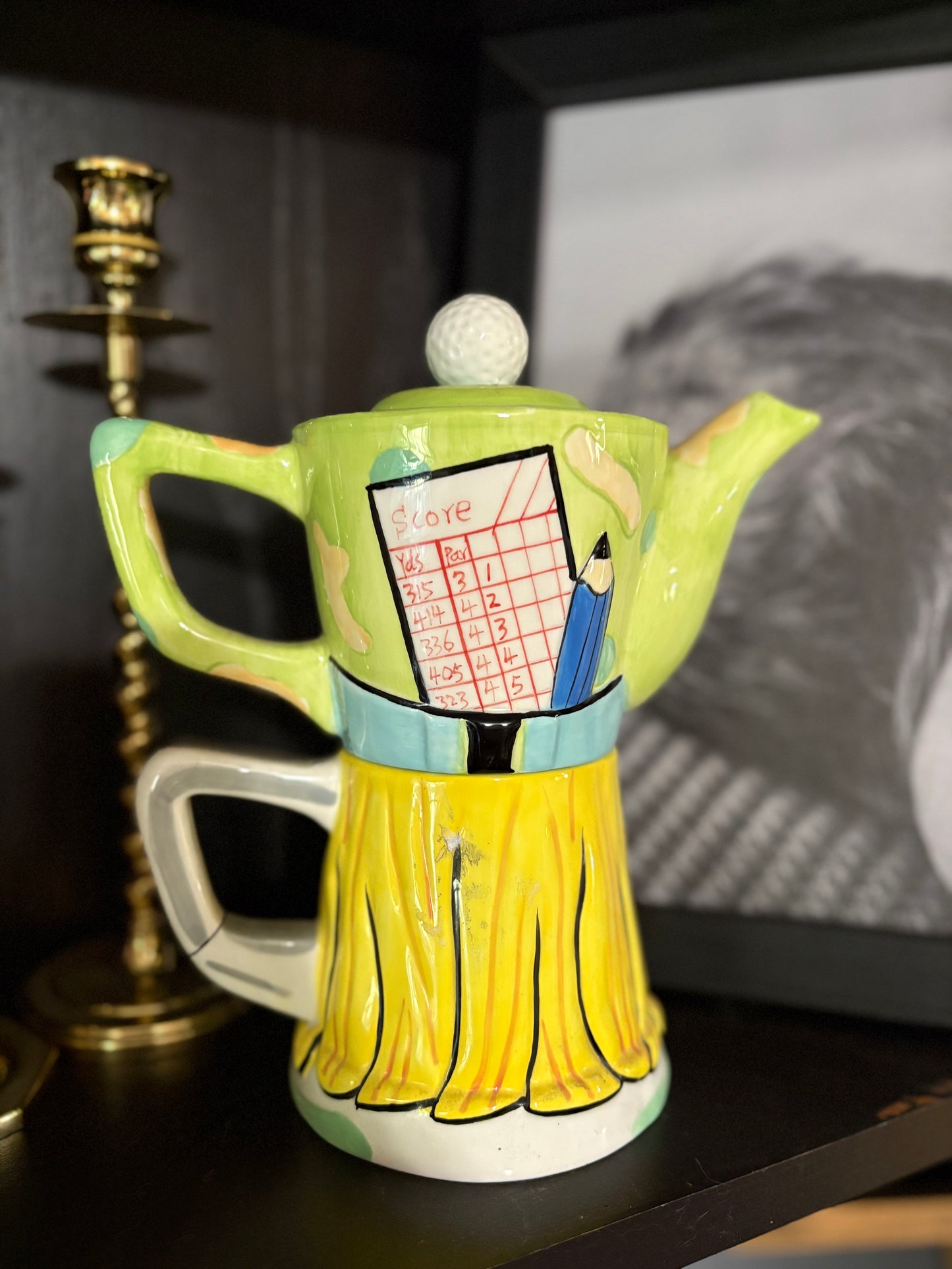 “Golf-Tea” Tea Pot / Cup
