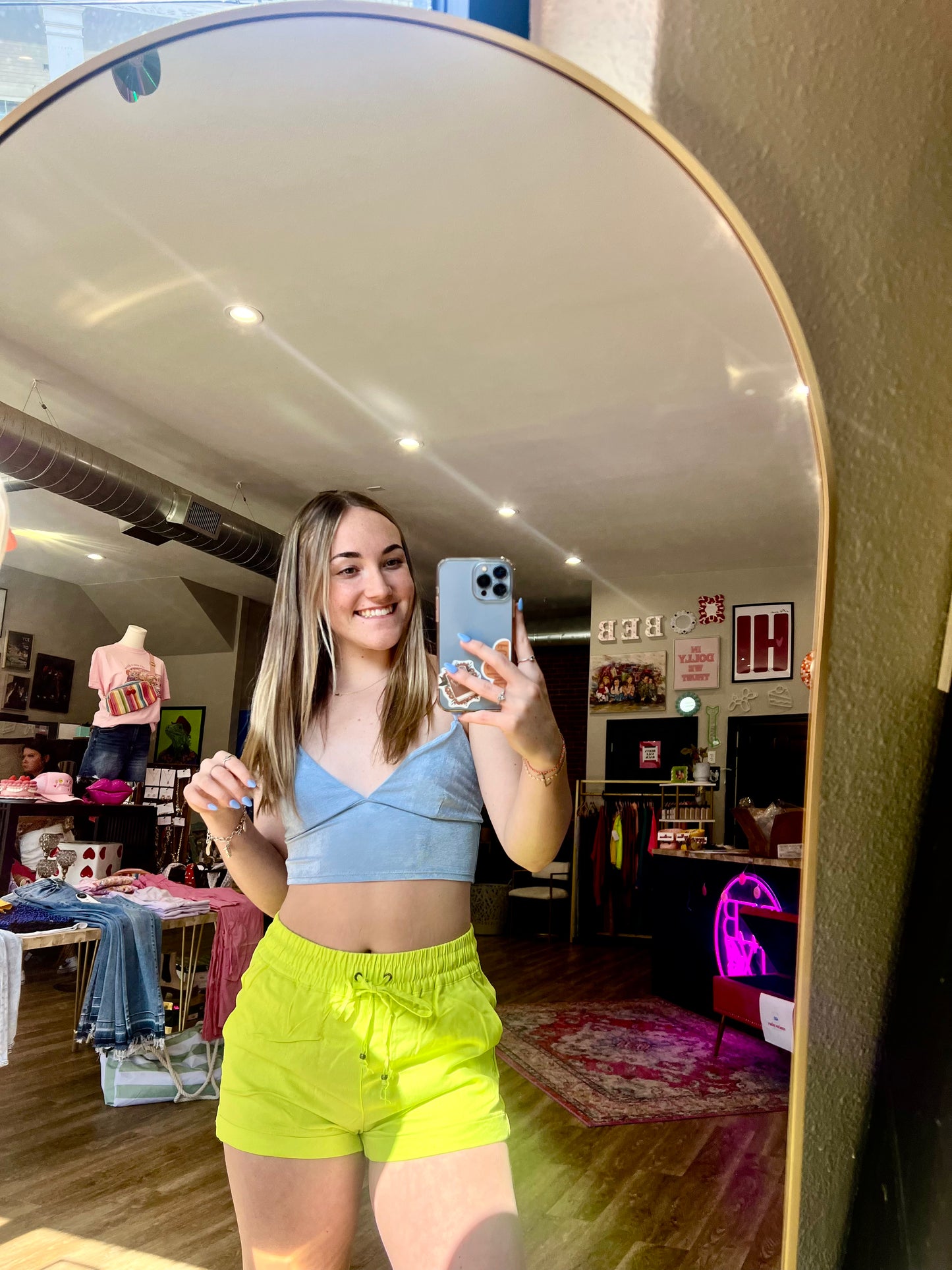 Knit Solid Cami Crop Top
