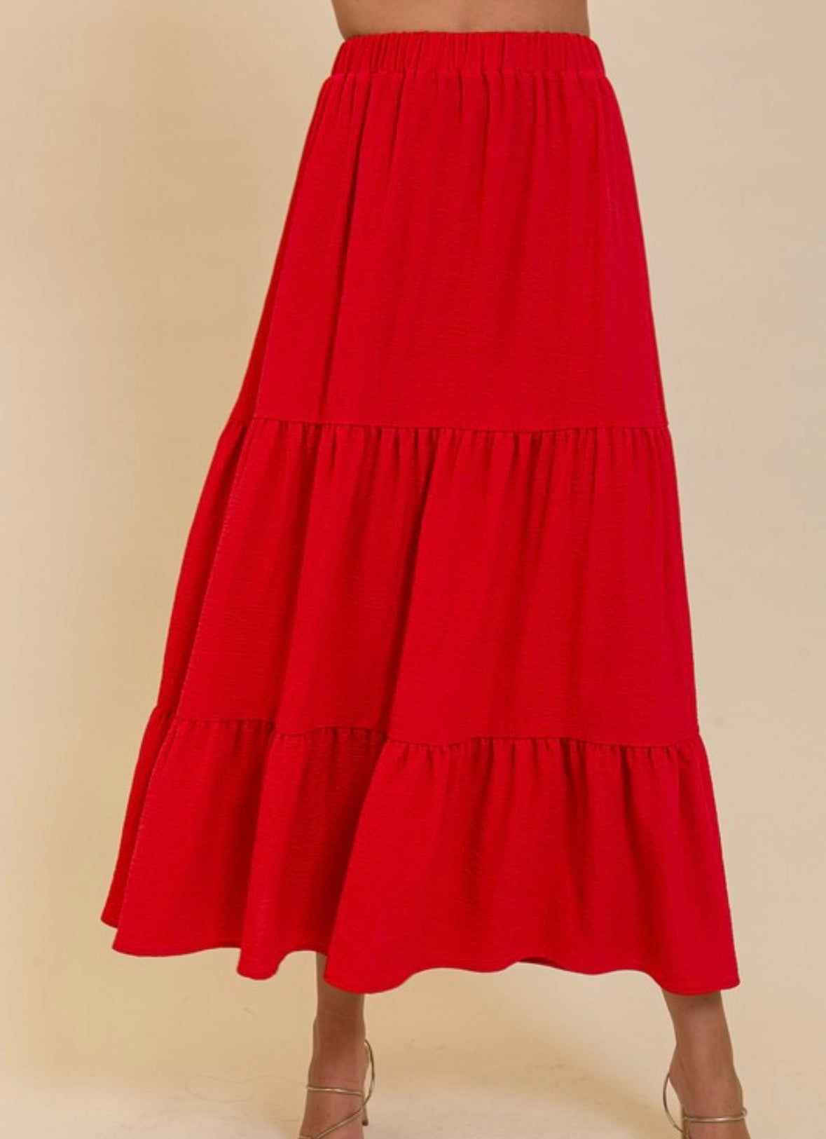 Home For Christmas Maxi Skirt