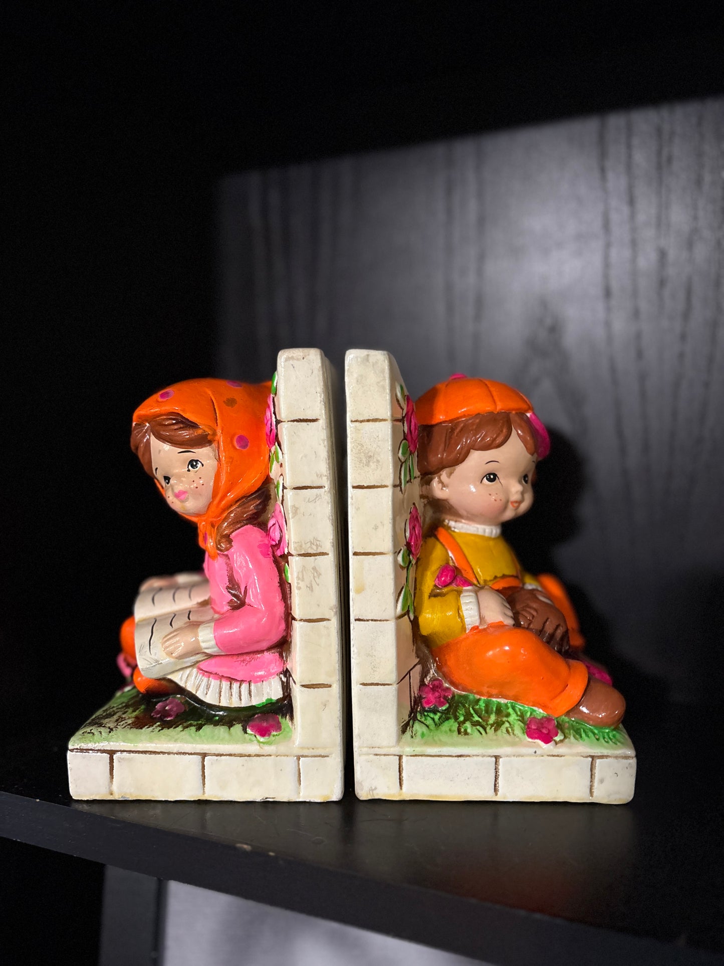 Vintage Mid Century Bookends