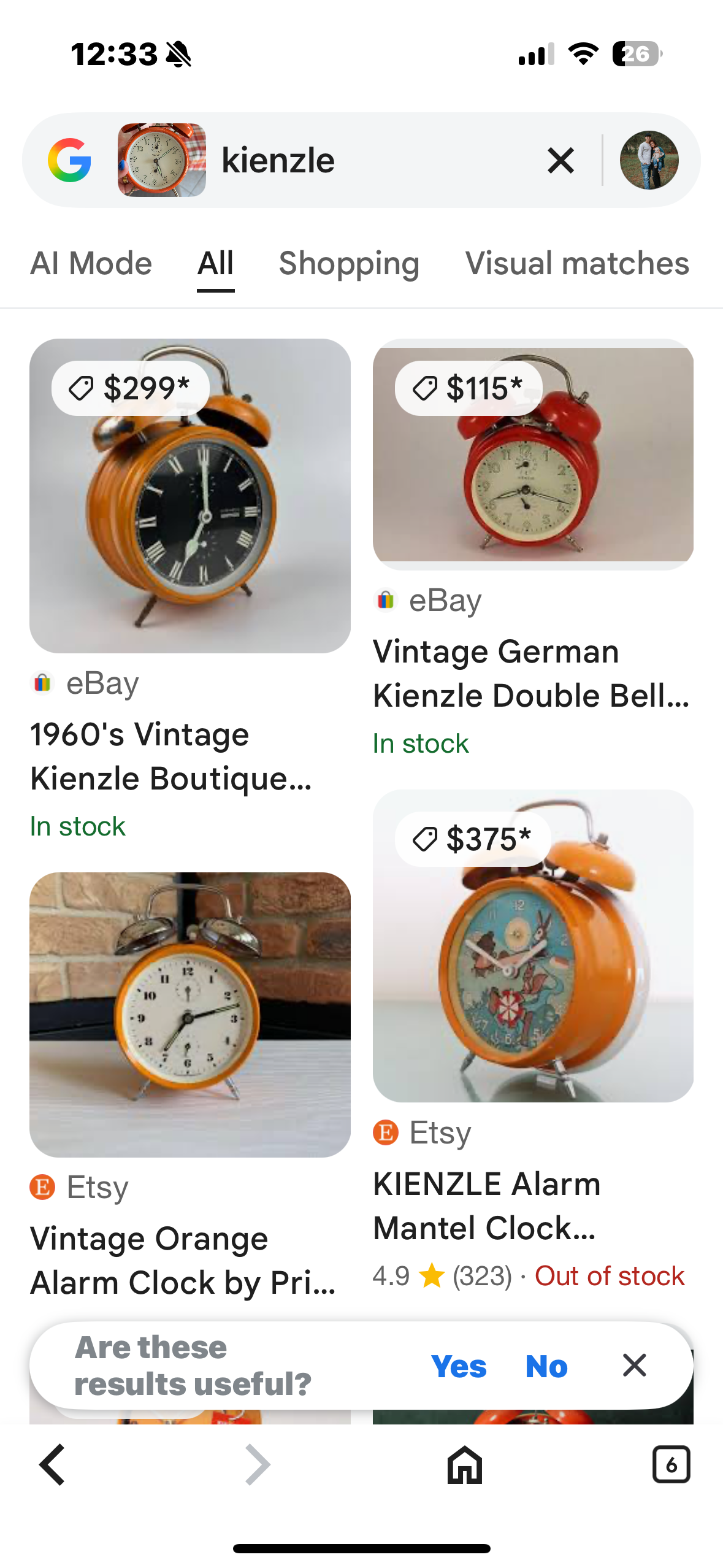 Vintage German Kienzle Clock