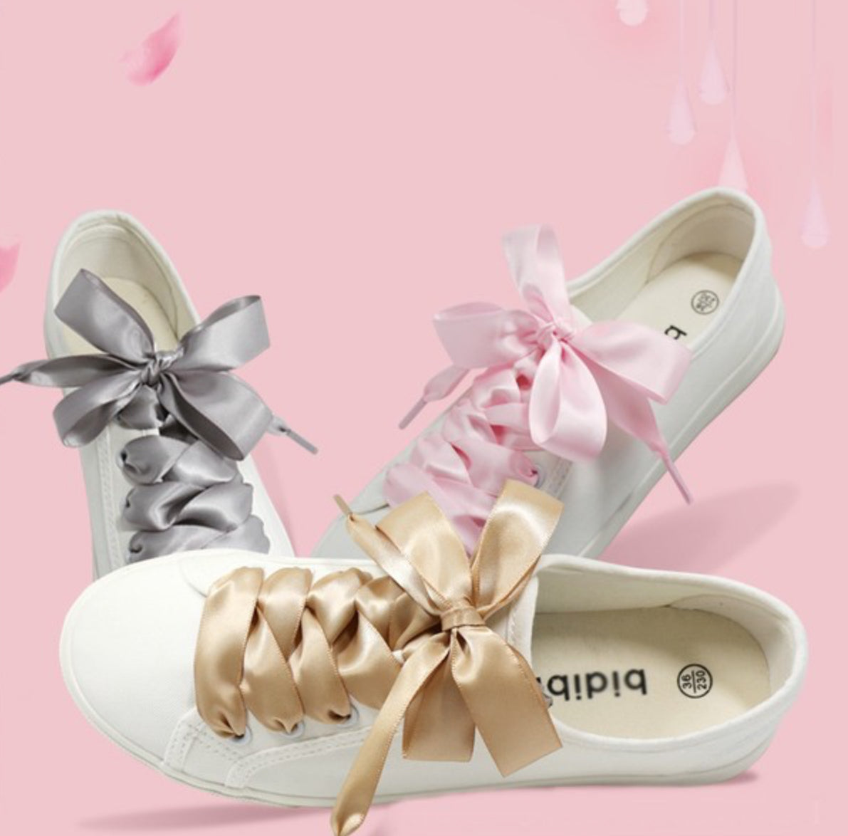 SILKY SATIN SHOE LACES