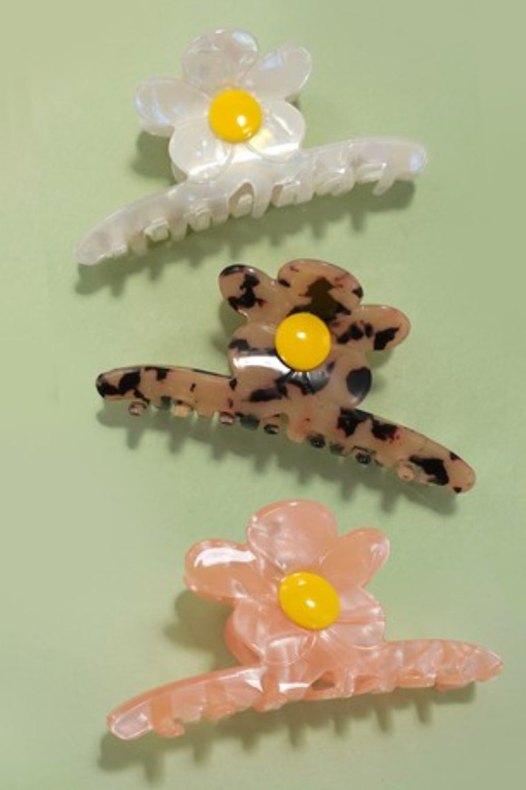 JUMBO FLOWER LONG CLIPS