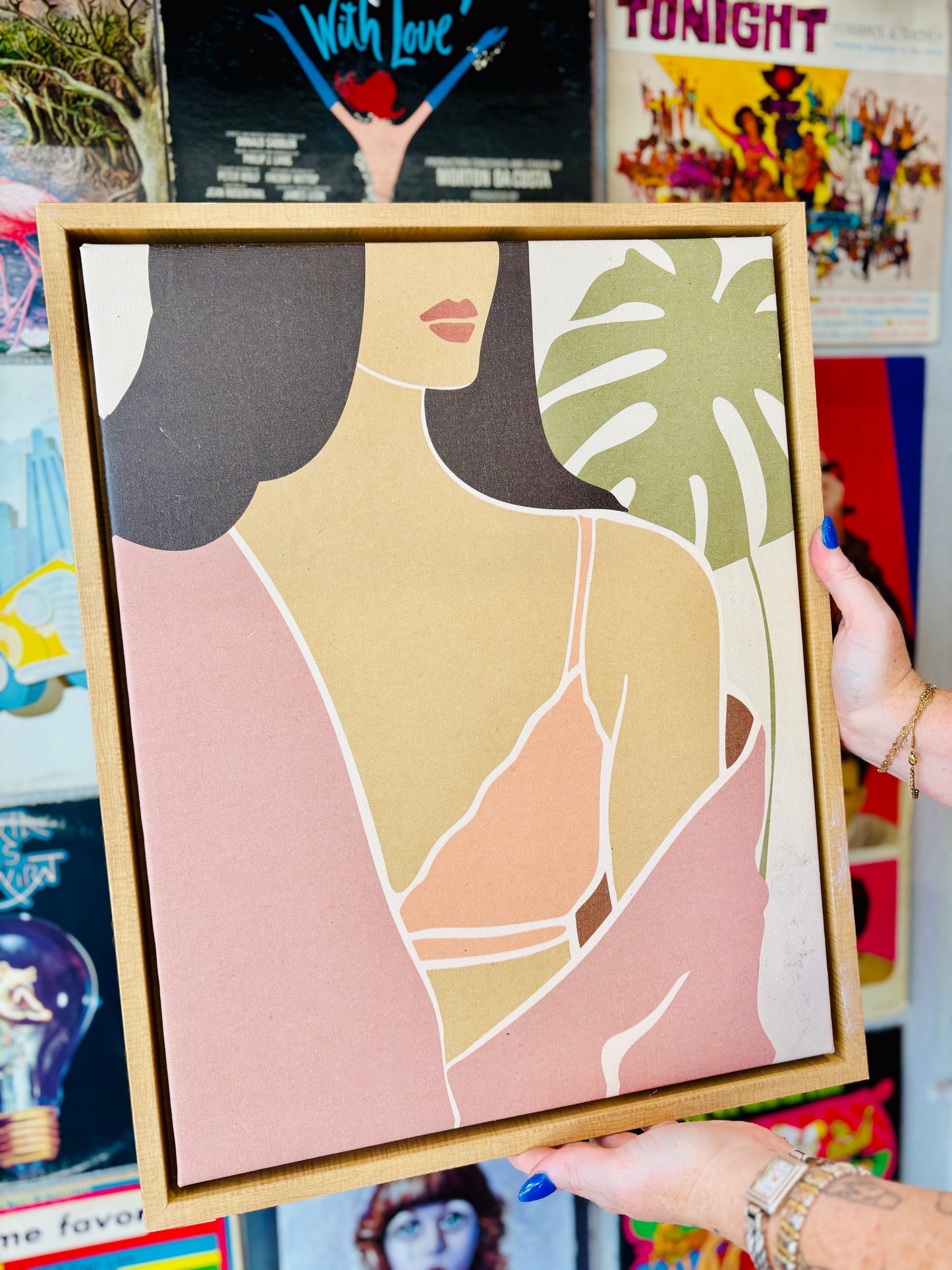 Abstract Woman Art