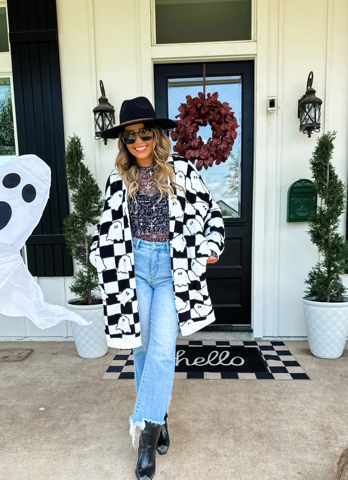 {DIBS} HALLOWEEN CLOUD CARDIGANS (ONE-SIZE)