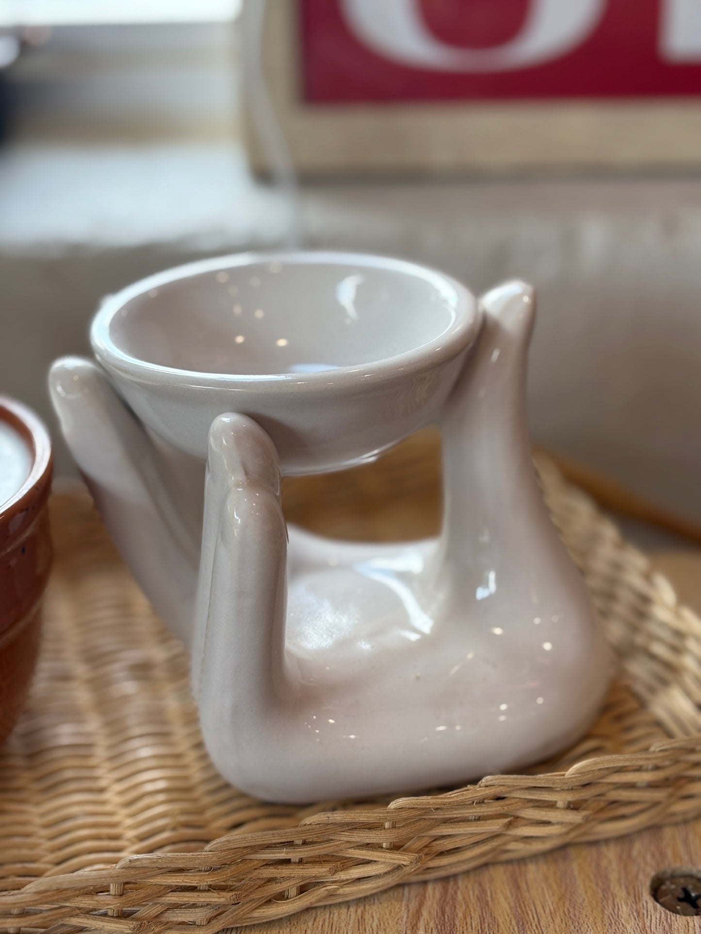 Vintage Trinket Bowl or Tea Light Holder