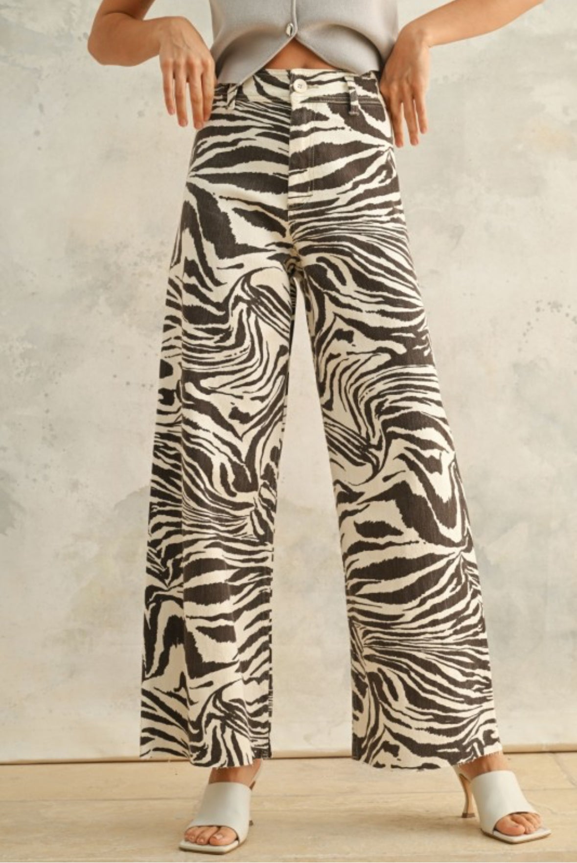 {DIBS} Anna Zebra Stretch Pants