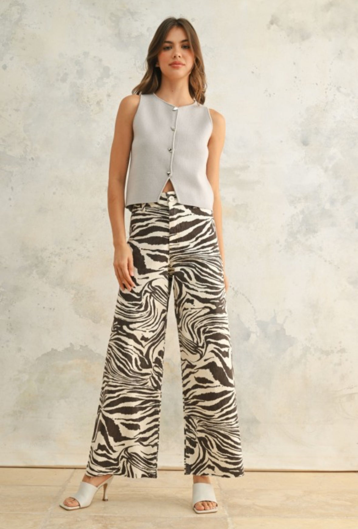 {DIBS} Anna Zebra Stretch Pants