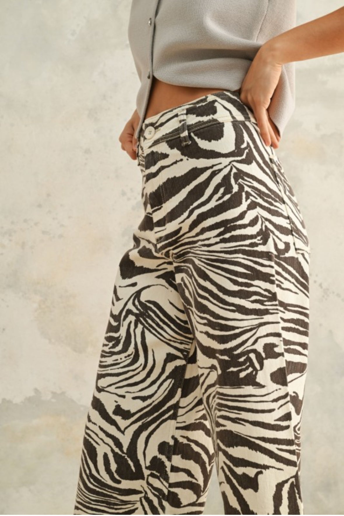 {DIBS} Anna Zebra Stretch Pants