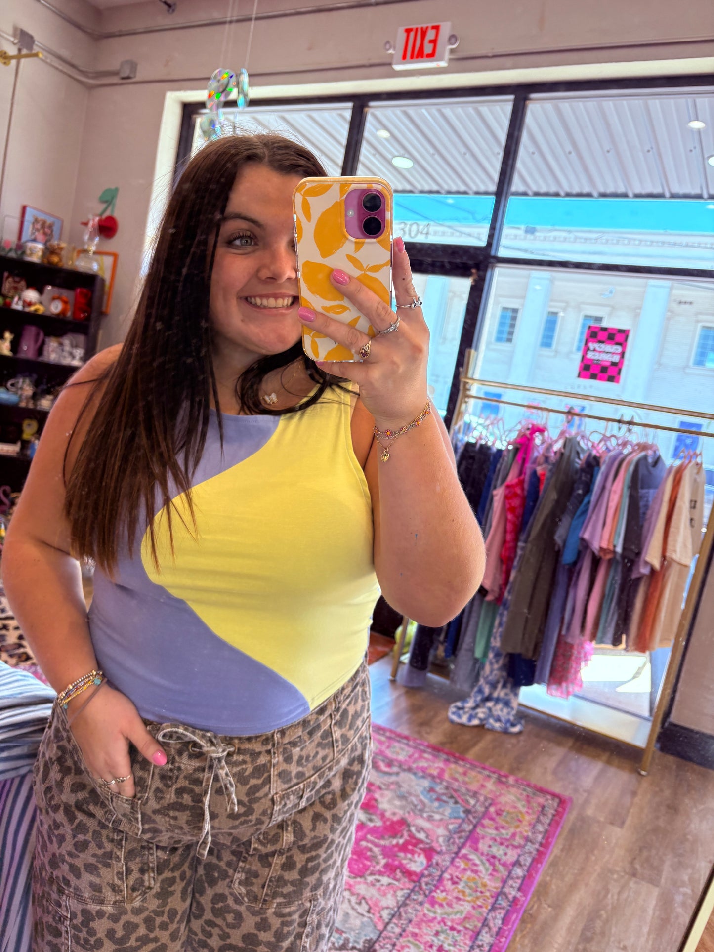 TWO TONED TANK TOP (XXL)