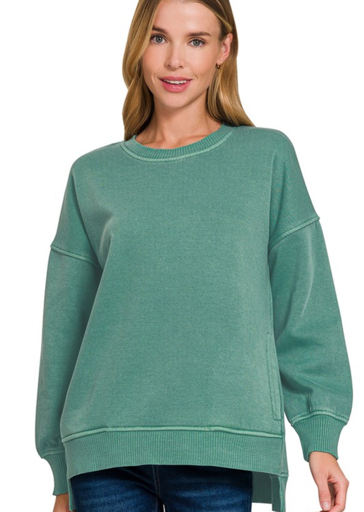 Relaxed Pullover With Pockets