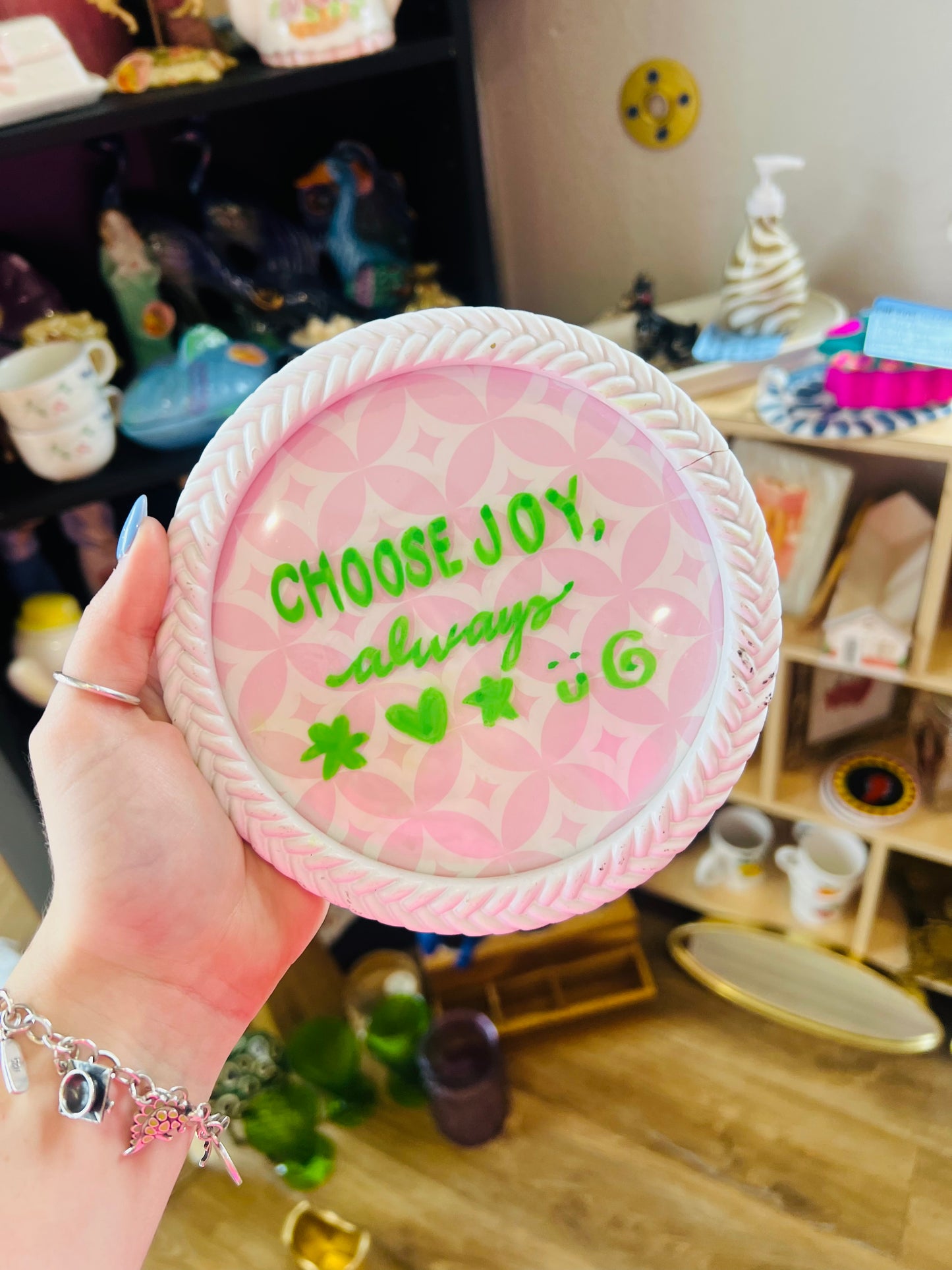 Choose Joy Circle Frame