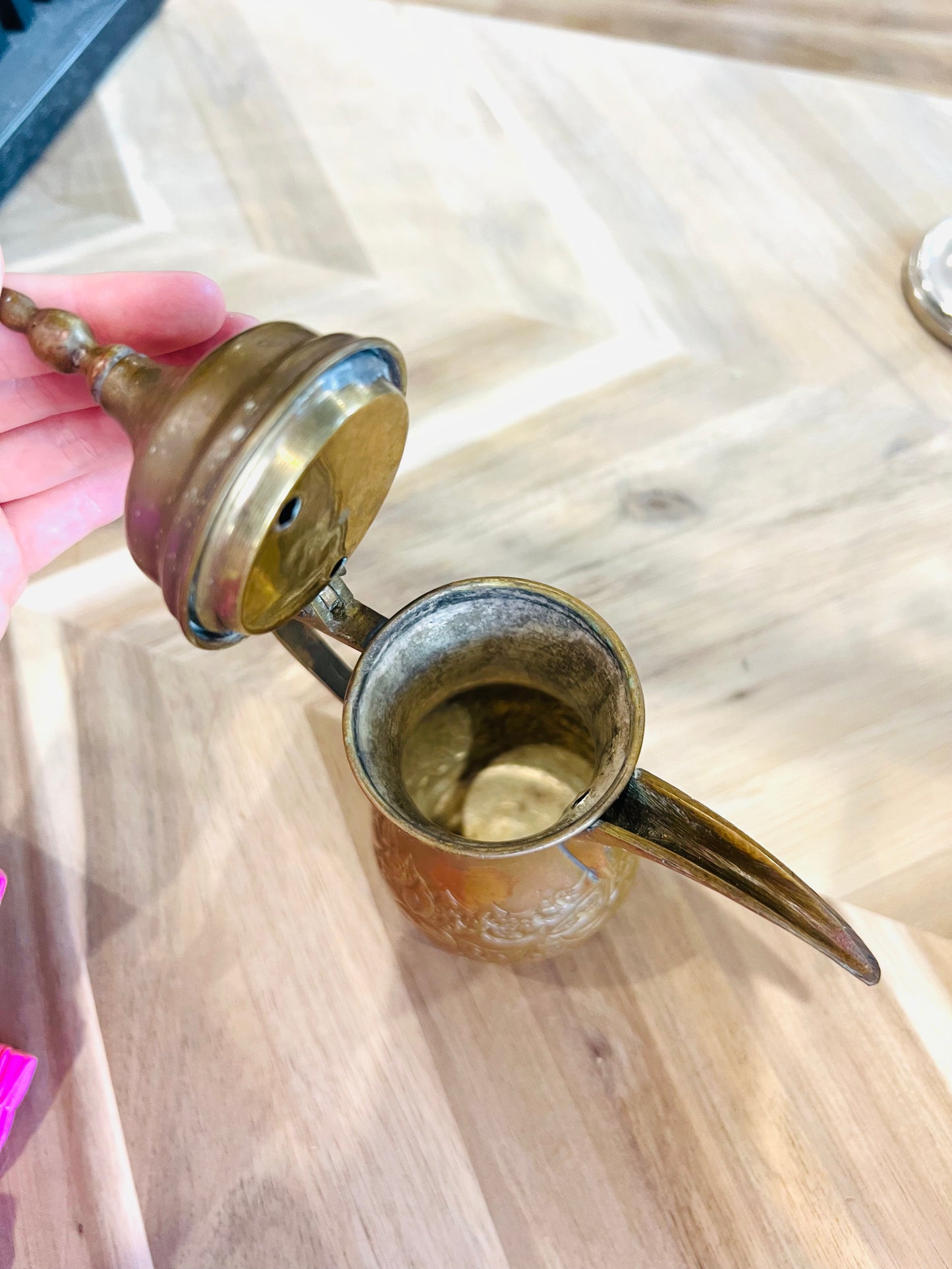Handmade Arabian Brass Teapot