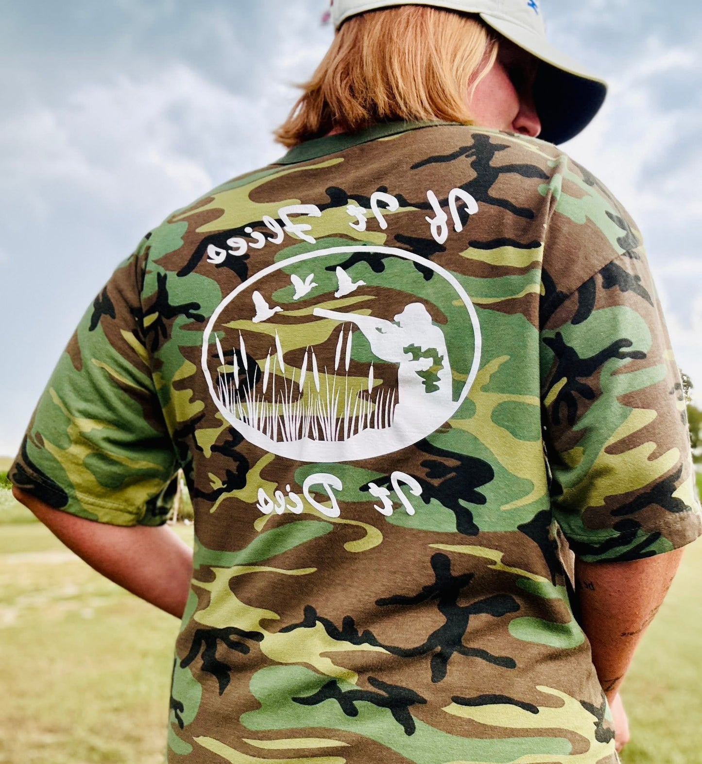 Camo if it Flies It Dies Tee