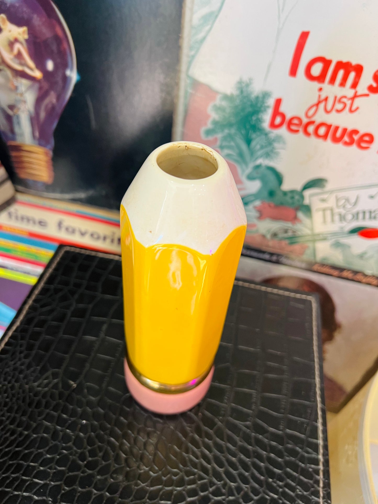 Vintage Pencil Vase