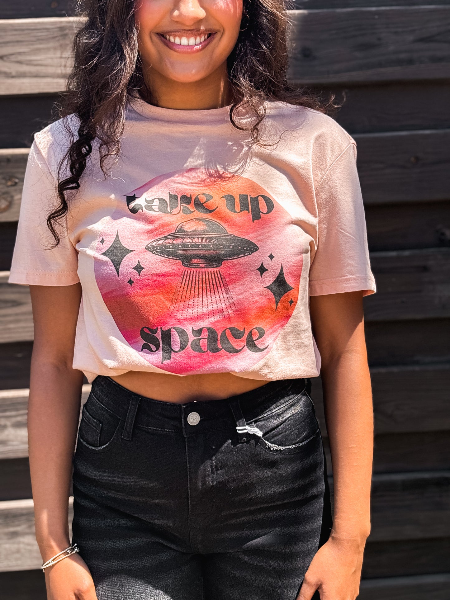 TAKE UP SPACE TEE