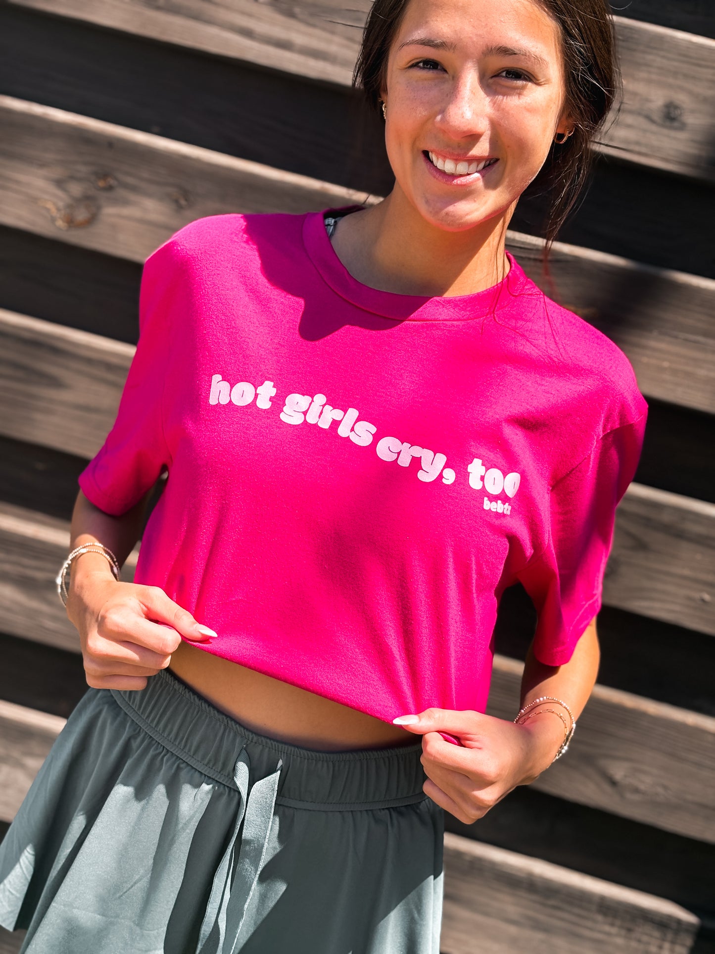 HOT GIRLS CRY TOO TEE