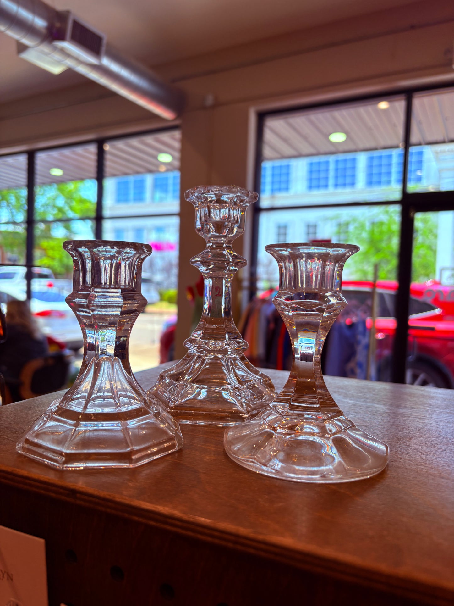 SET OF 3 CANDLE HOLDER