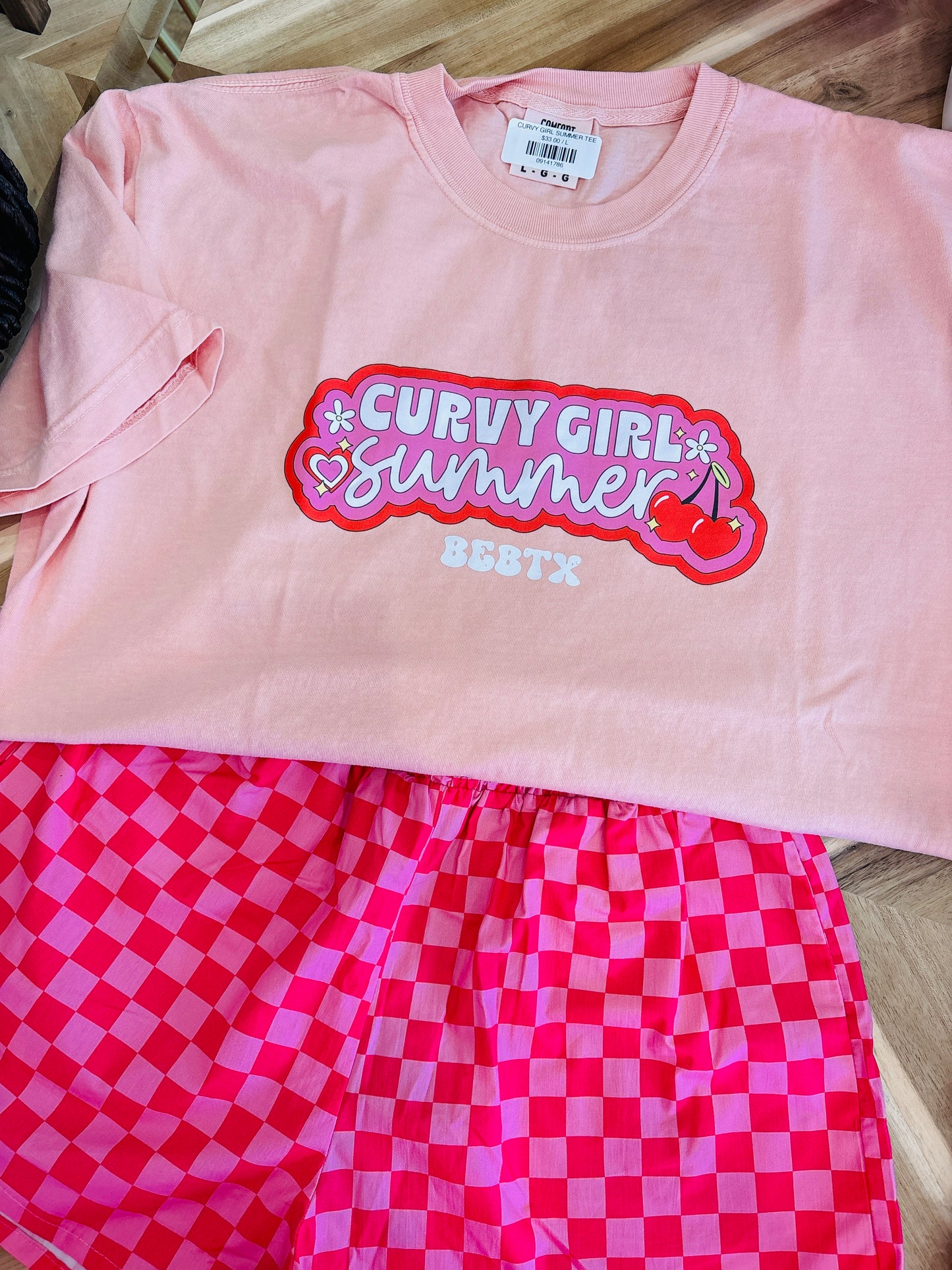 CURVY GIRL SUMMER TEE