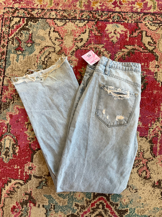 Vintage White Washed Flying Monkey (32)