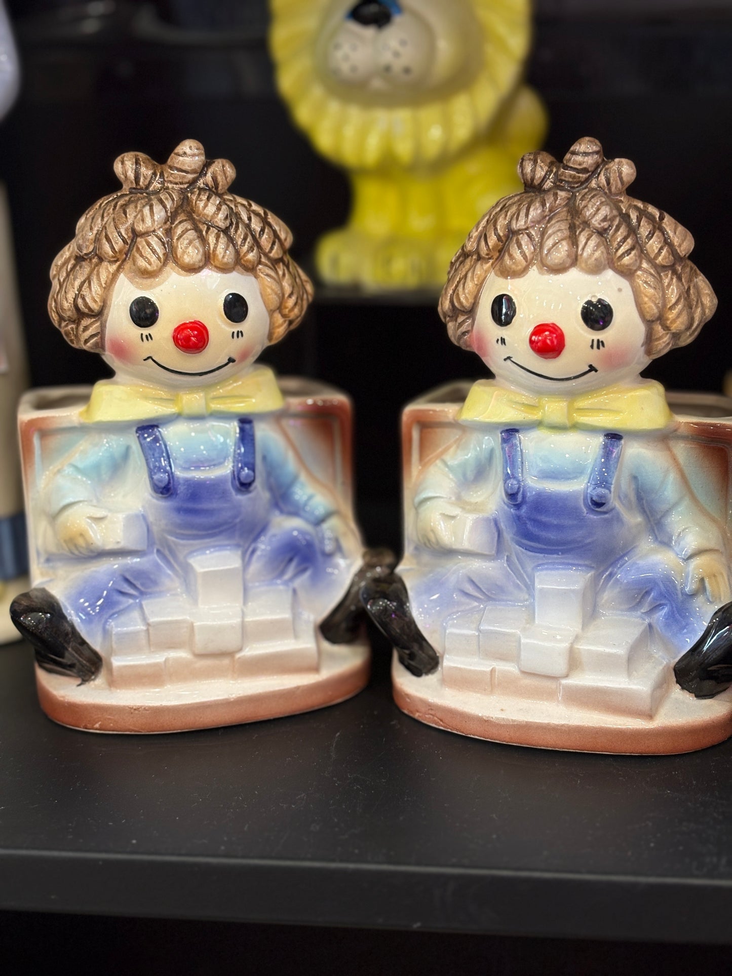 Raggedy Ann Planter Set