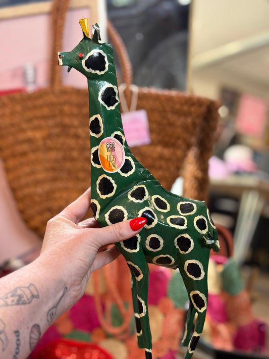 Green Spotted Giraffe