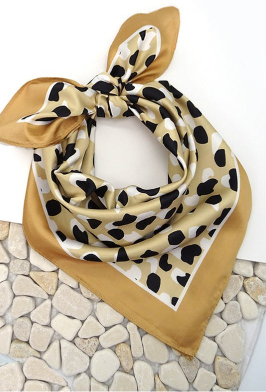 CHEETAH SILKY BANDANA