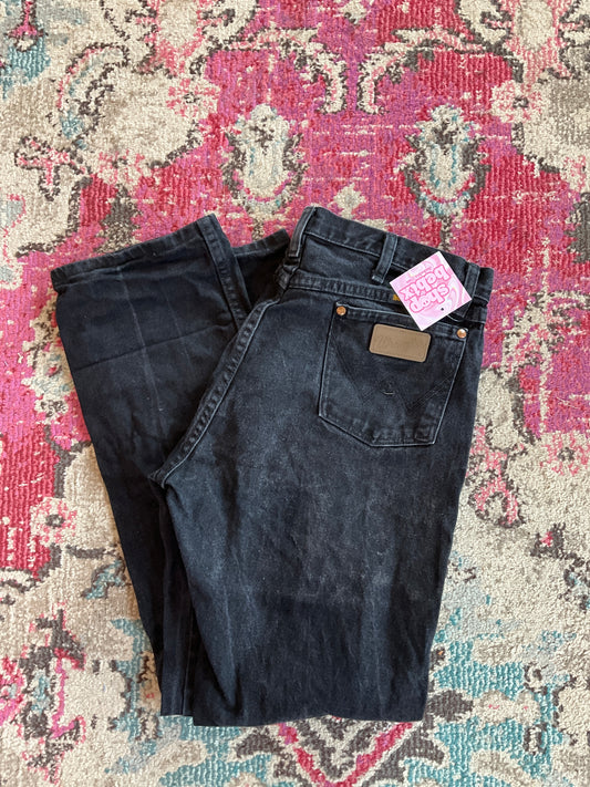Vintage Black Wranglers (36x32)