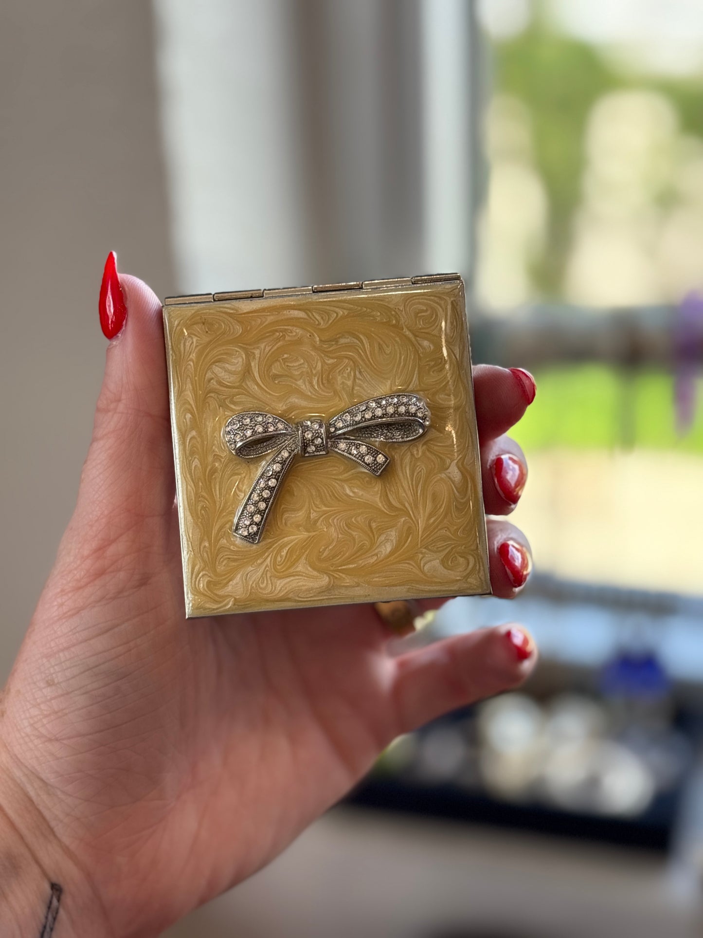 Coquette Compact Mirror