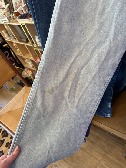 VINTAGE WRANGLER WHITE WASHED (36X34)