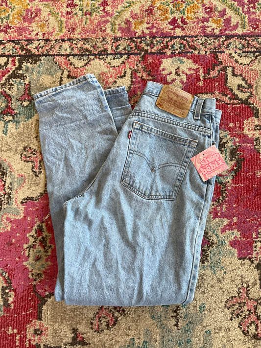 Vintage Light Wash Levi’s (size 14)