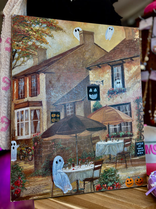 LUNCH WITH A GHOST ART