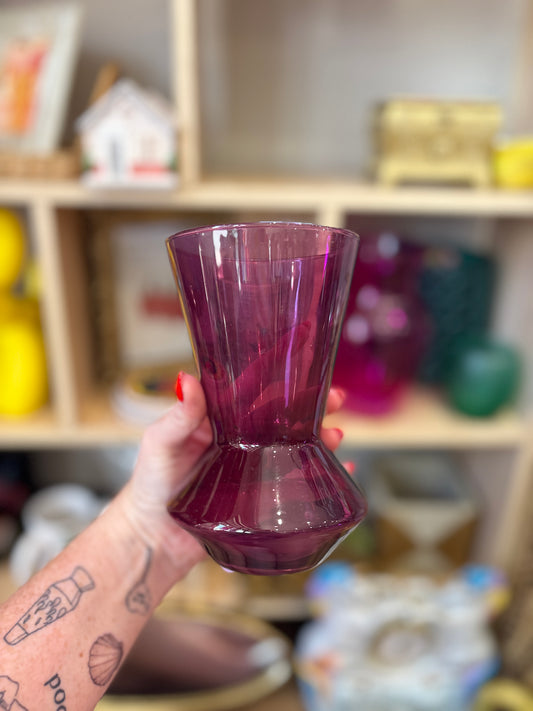 Purple Funky Vase