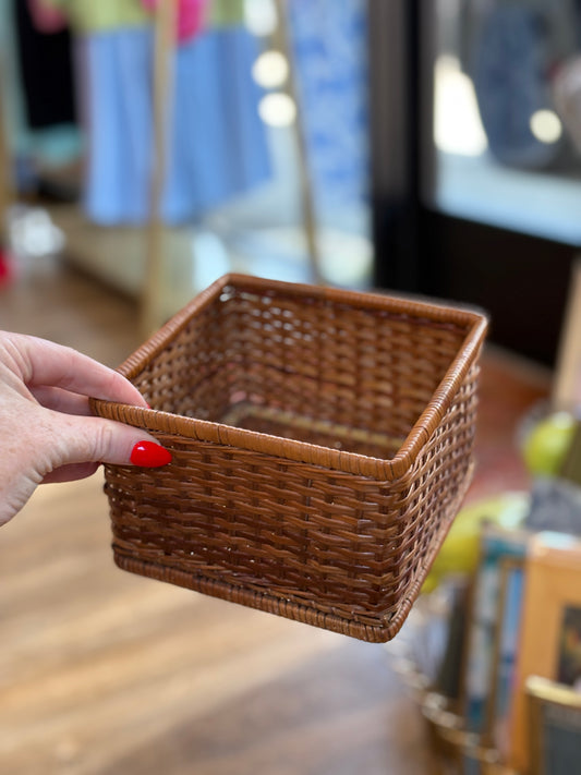 Square Wicker Basket