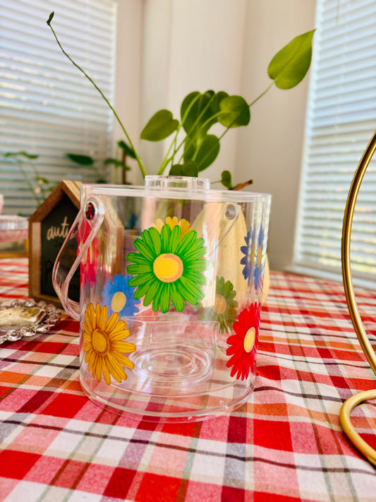 Vintage Acrylic Ice Bucket