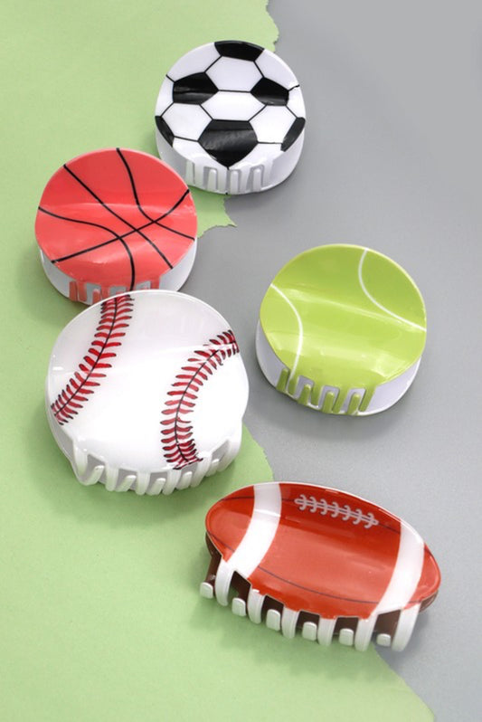 GAME DAY HAIR CLIPS