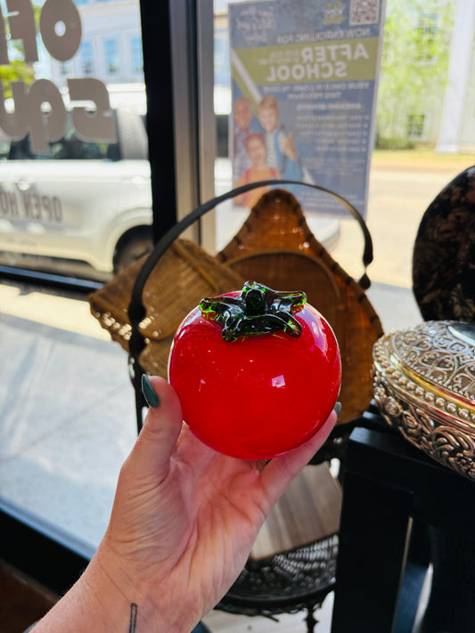 Blow Glass Tomato