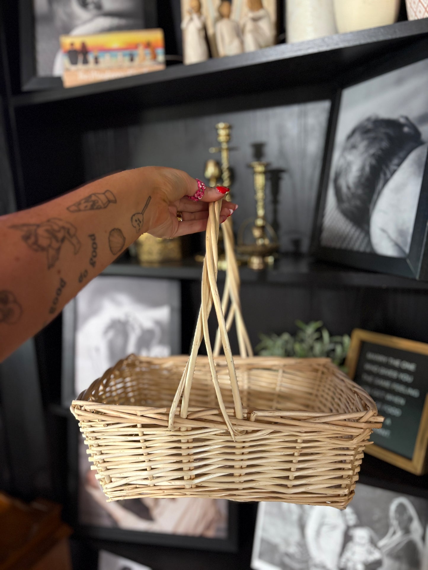 Vintage Wicker Basket