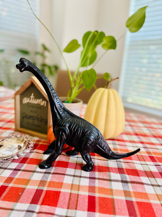Metal Brachiosaurus Decor