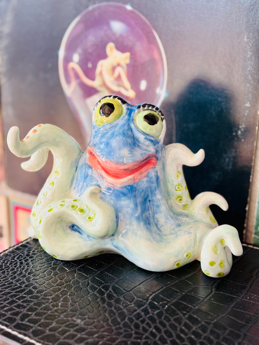HANDMADE PORCELAIN OCTOPUS