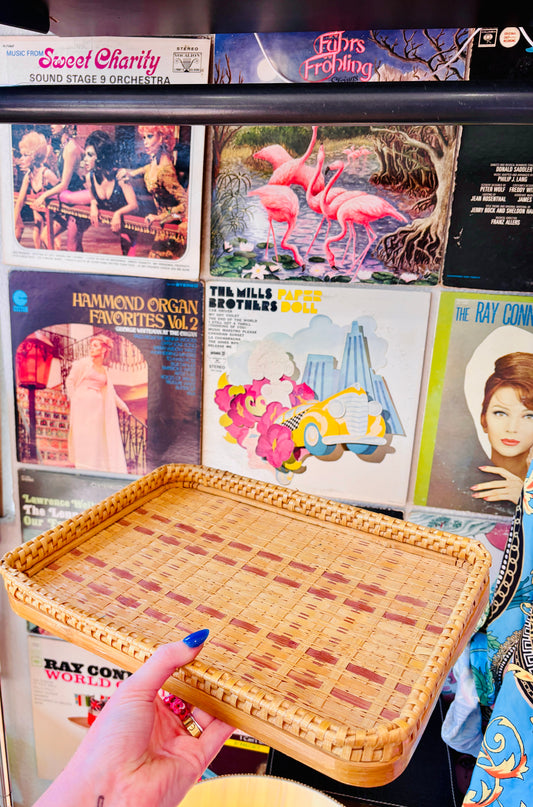 RATTAN TRAY
