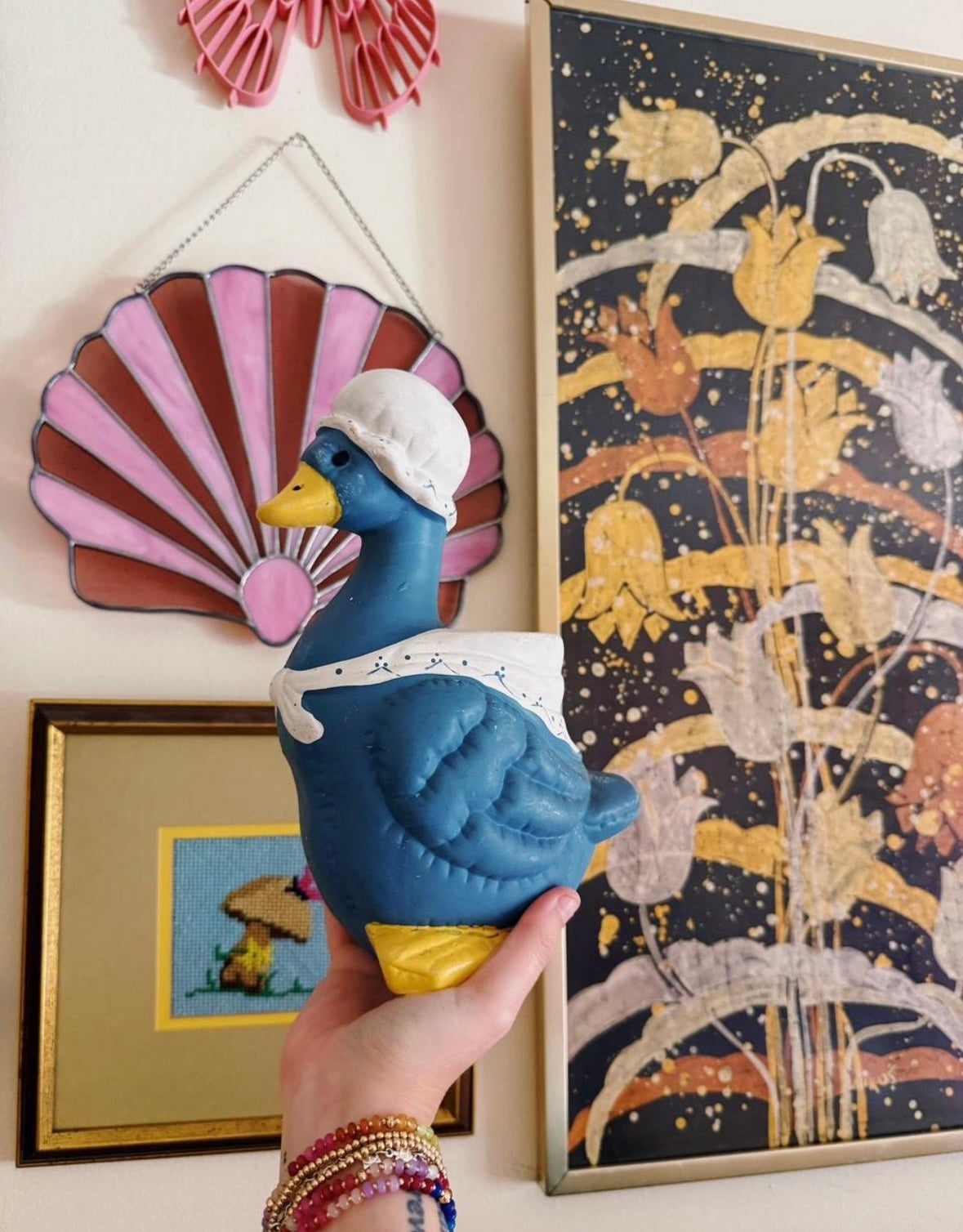 Blue Mother Goose