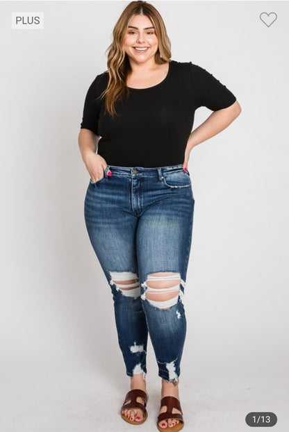 CURVY- SHANEY ANKLE SKINNY