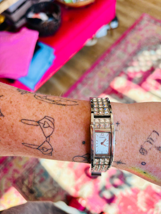 FOSSIL ANALOG SQUARE WATCH