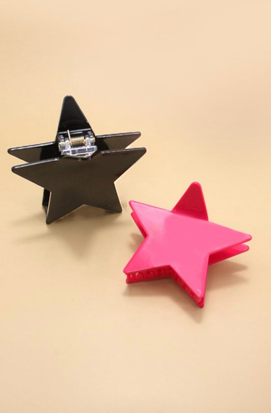 LARGE STAR HAIR CLIP