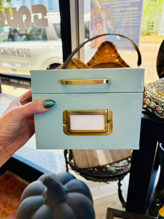 Retro Recipe Box